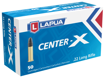 Lapua Pistol Center X .22LR Ammunition, 50rds